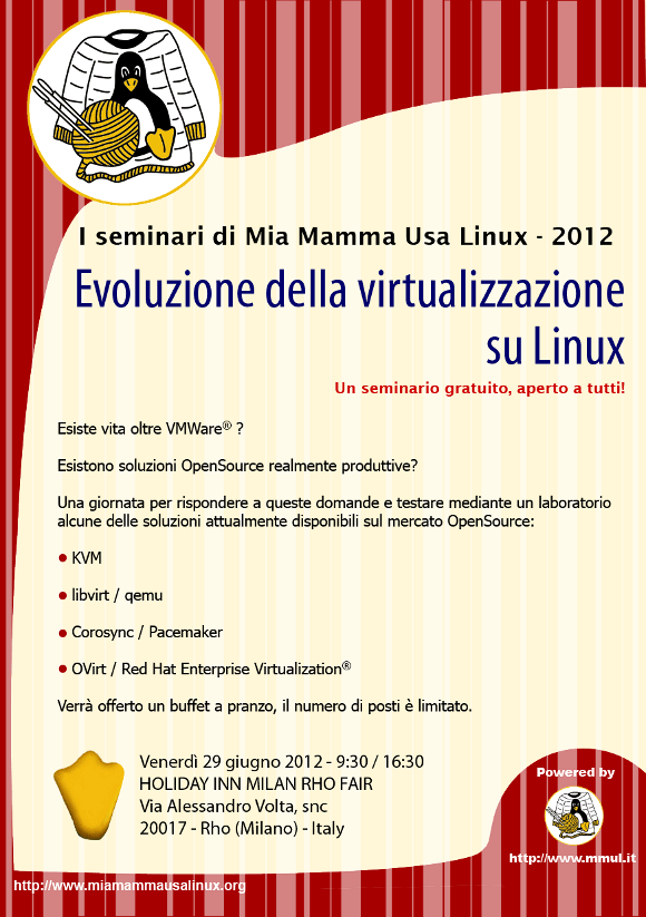 Evoluzione della virtualizzazione su Linux - Locandina Evoluzione della virtualizzazione su Linux - Locandina