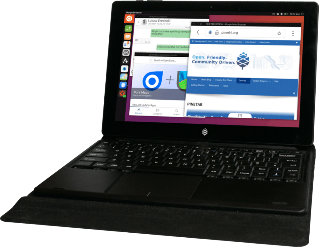 PineTab: i preordini dell’economico tablet Linux partiranno a fine mese