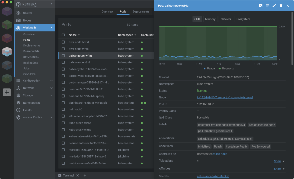 Lens: una vista su Kubernetes, ora in salsa Mirantis